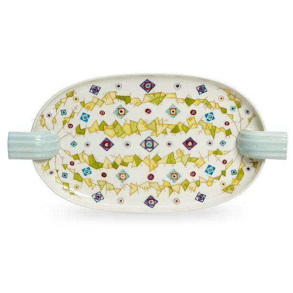 Disco Gourds Double Handle Platter