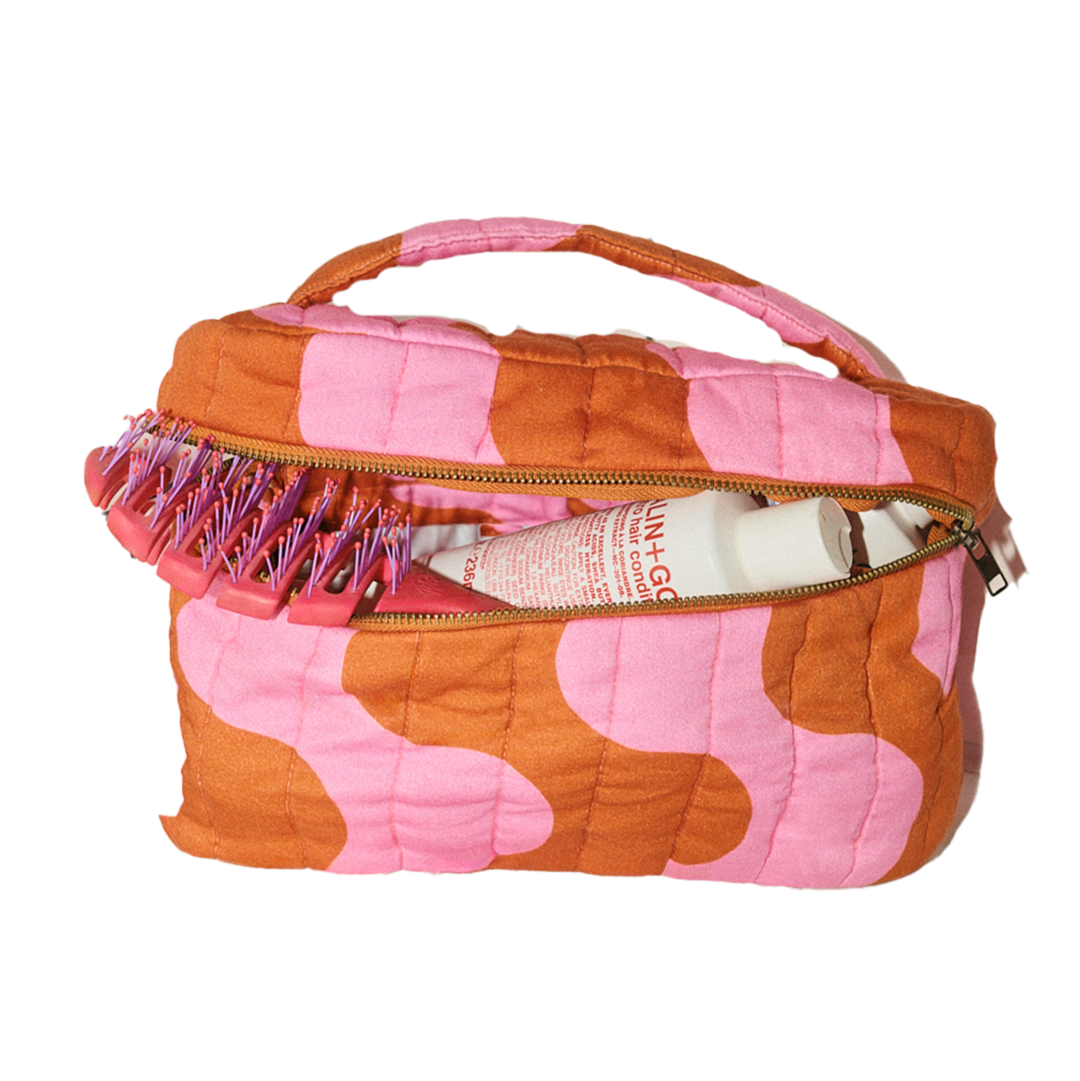 Dragstrip Disco Quilted Wash Bag