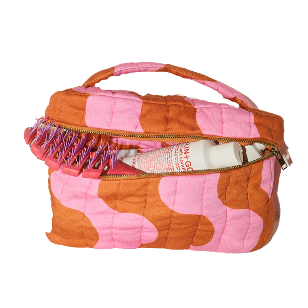 Dragstrip Disco Quilted Wash Bag