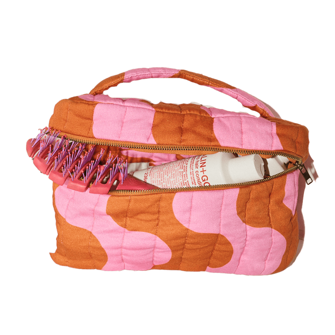 Dragstrip Disco Quilted Wash Bag