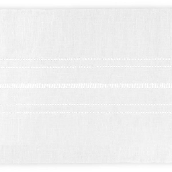 Made to Order Empire Lampshade in Drawn Thread Lambrequin with Frill
