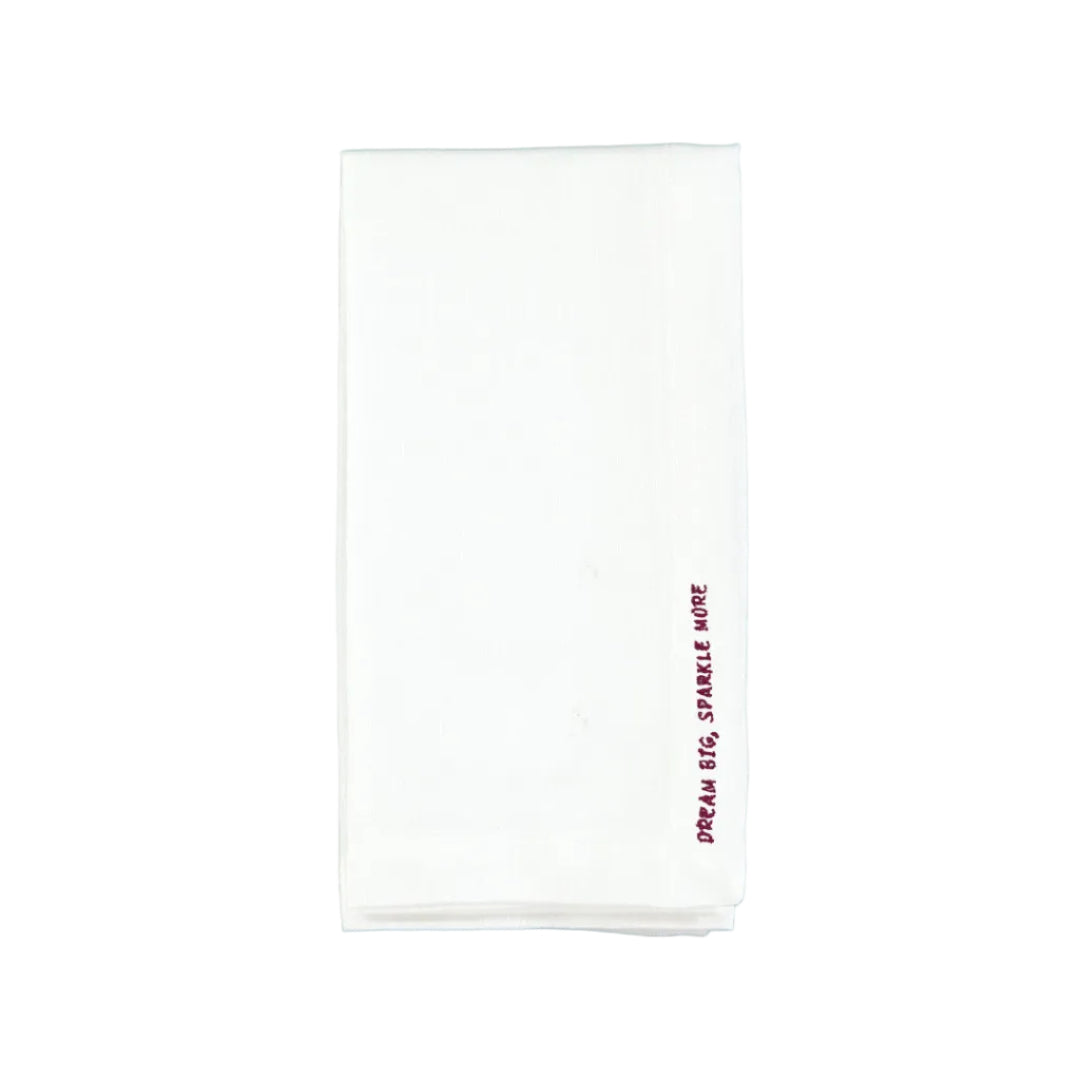 Dream Big, Sparkle More Napkin