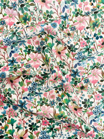 Flat Top Sheet made with Liberty Fabric DREAMS OF SUMMER - Coco & Wolf