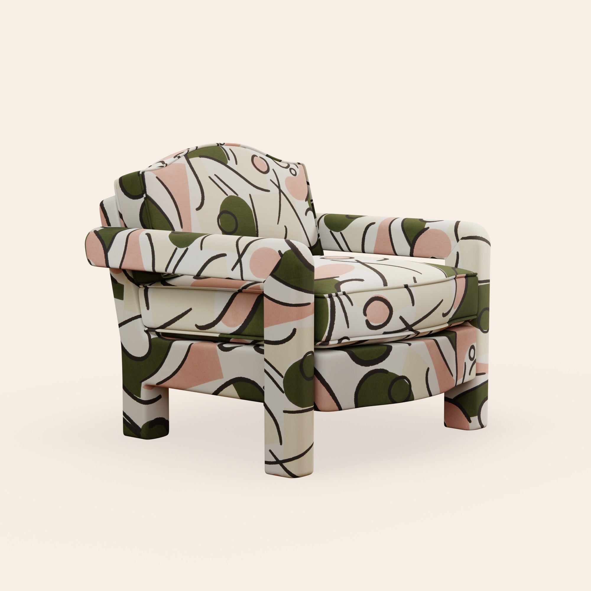 Elio Armchair, Pesto