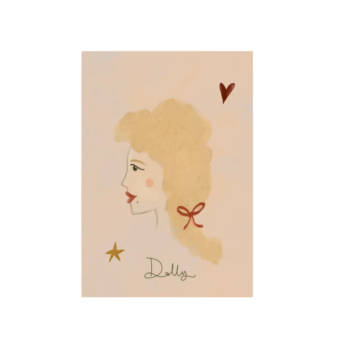 Dolly Parton cowgirl aesthetic western art print poster