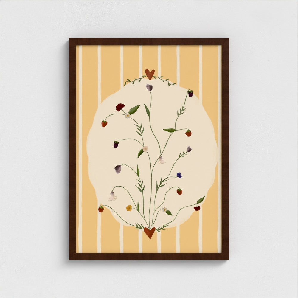 Fruits Des Bois art print — additional product photo of the design, view 5