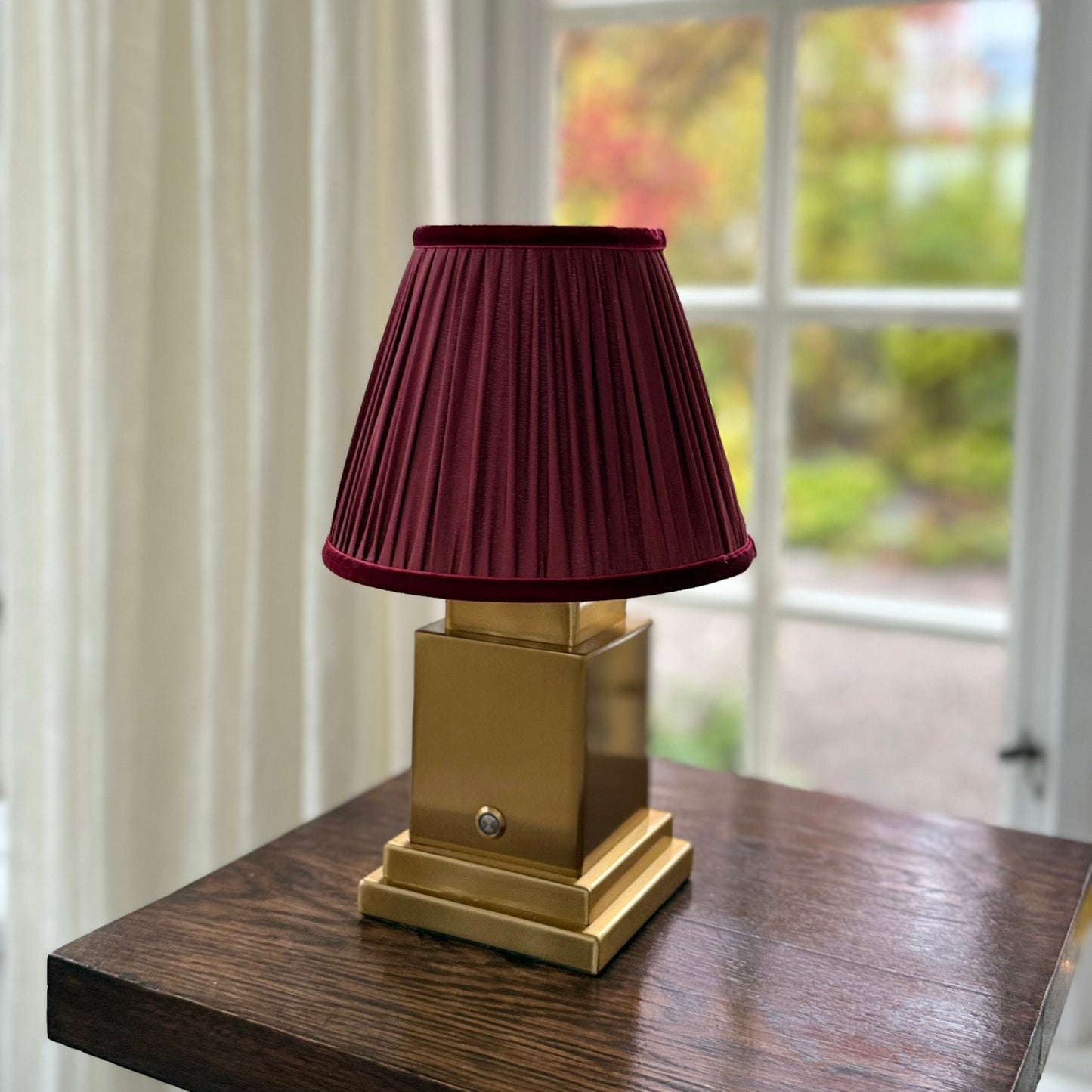 Athena Gold Rechargeable Table Lamp