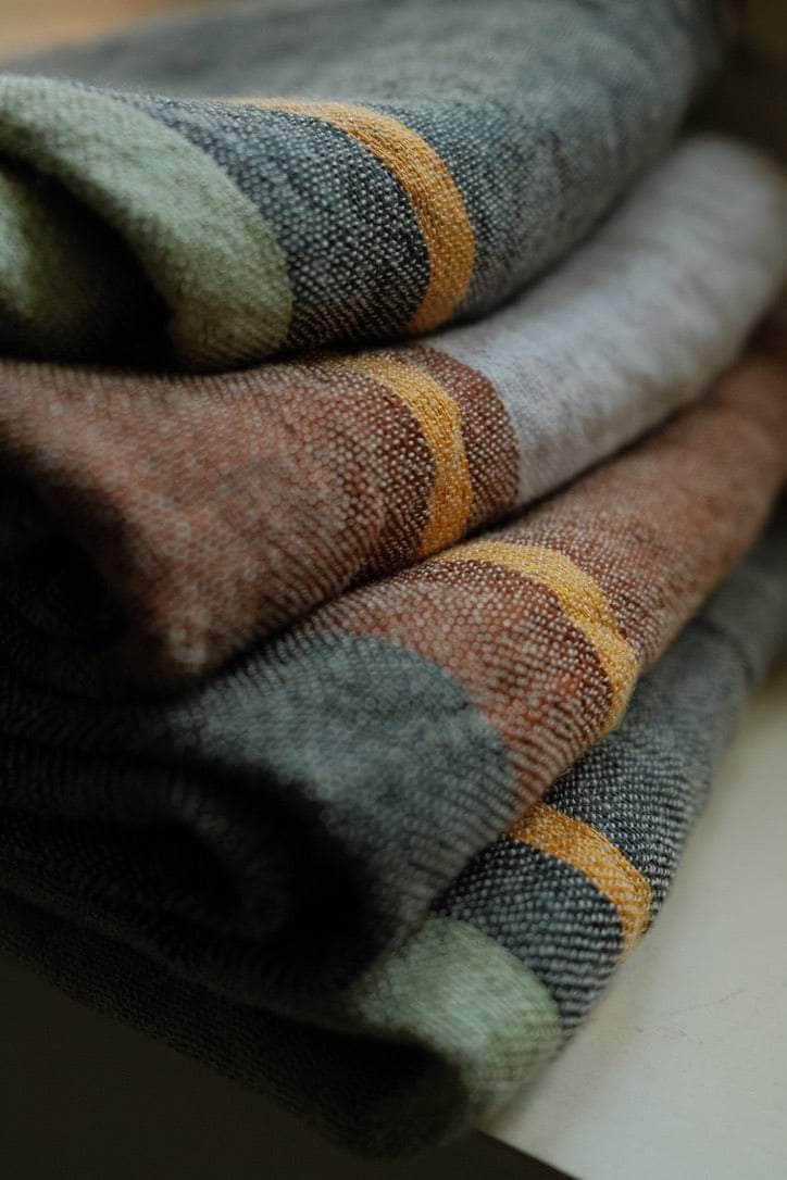 Multicoloured Linen Tablecloth