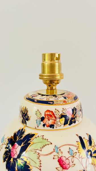 Antique Mason’s Mandarin Lamp