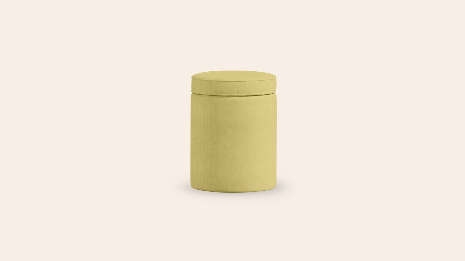 Aurora Footstool, Ochre