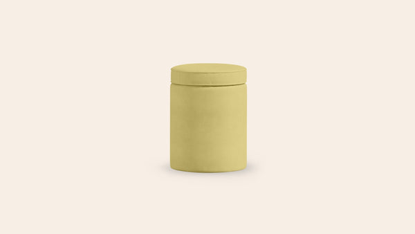 Aurora Footstool, Ochre