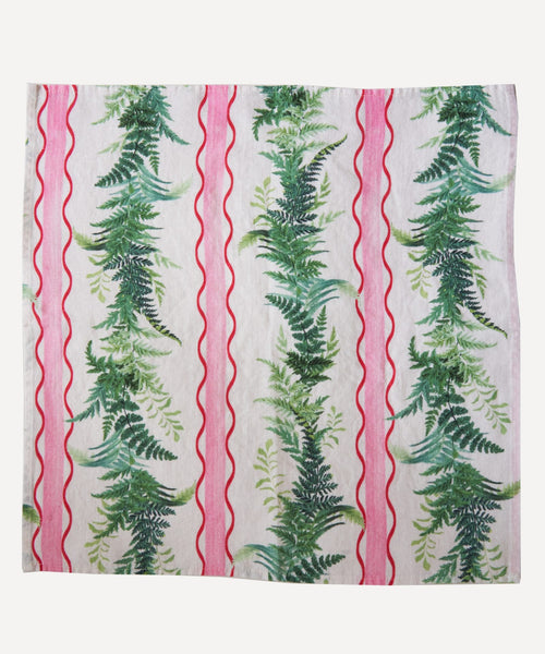 Eden Stripe Linen Napkin