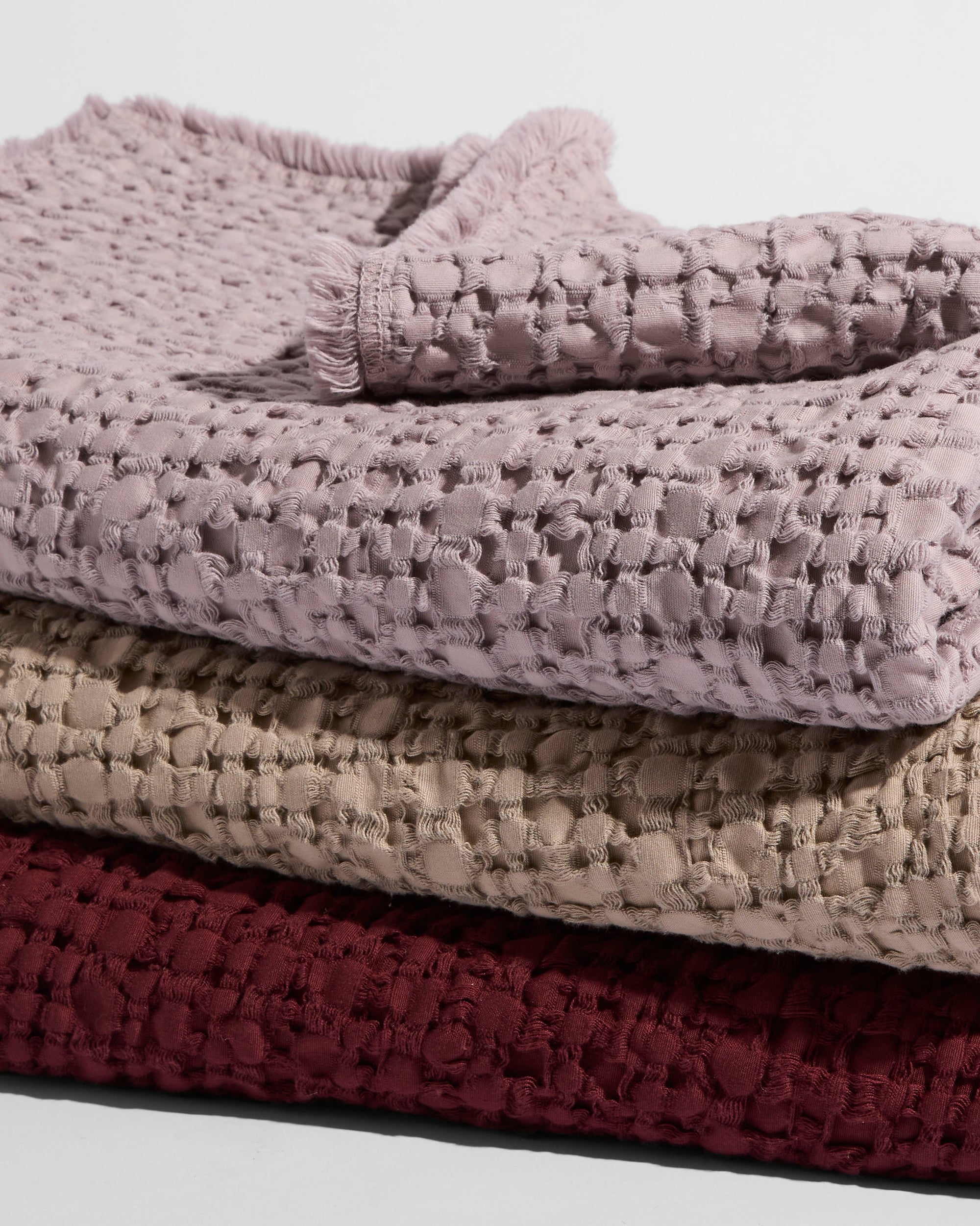 Morno Throw Blanket in Stone