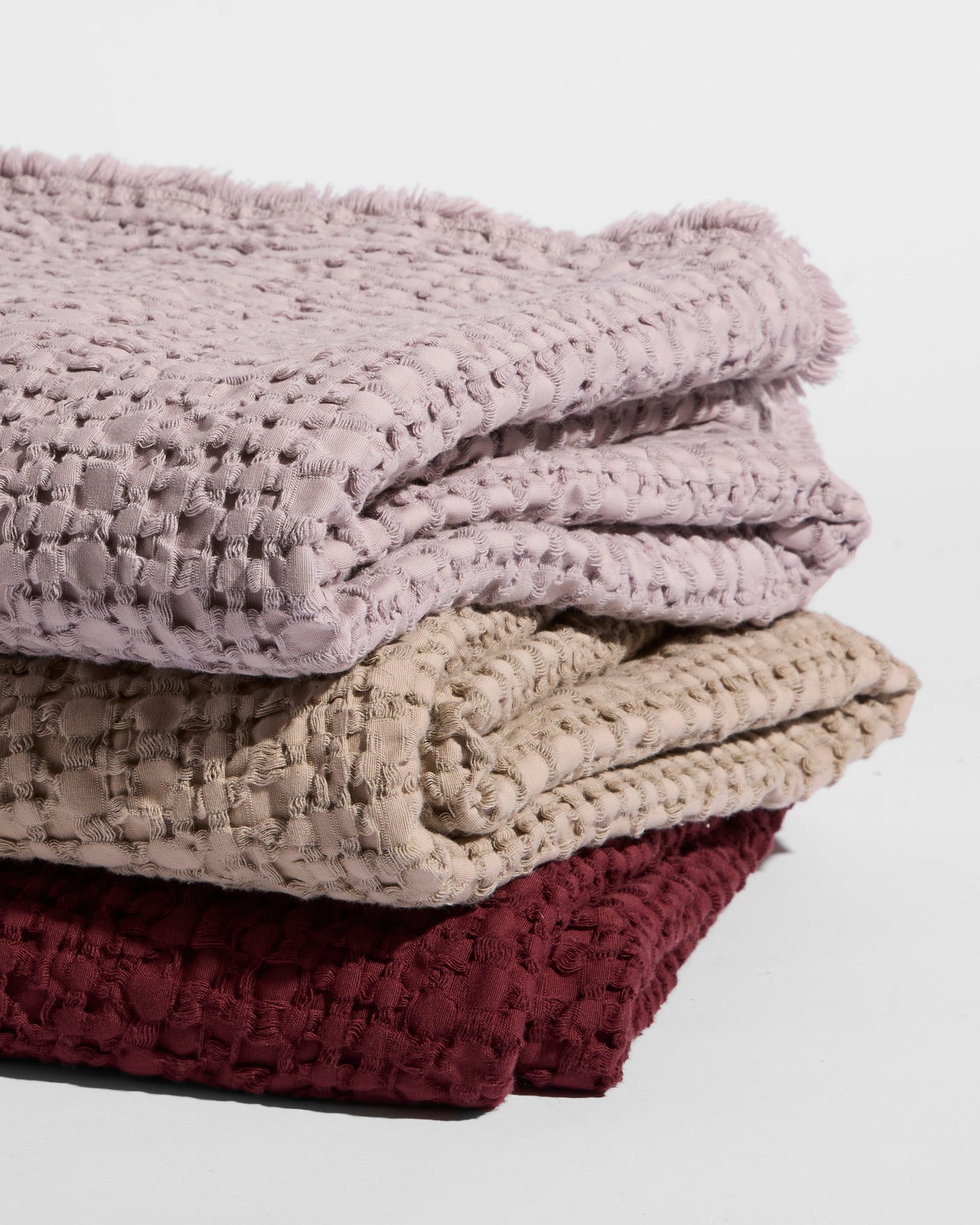 Morno Throw Blanket in Stone