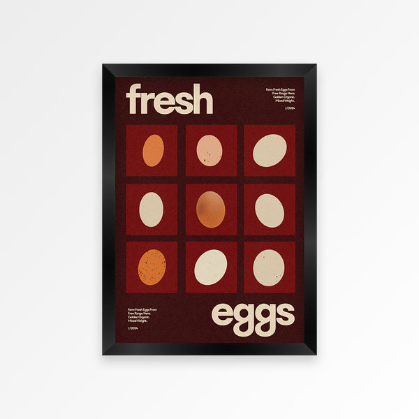 Fresh Eggs Print