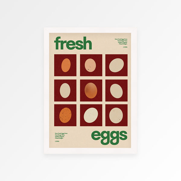 Fresh Eggs Print