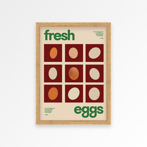 Fresh Eggs Print