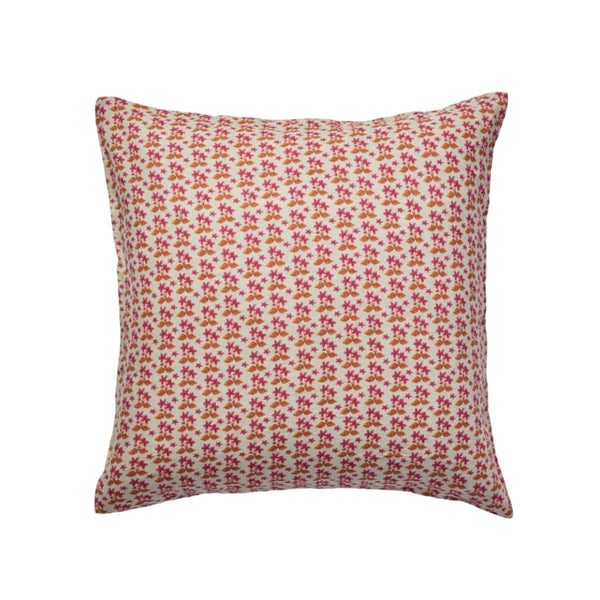 Petit Madeline Pink Linen European Pillowcases