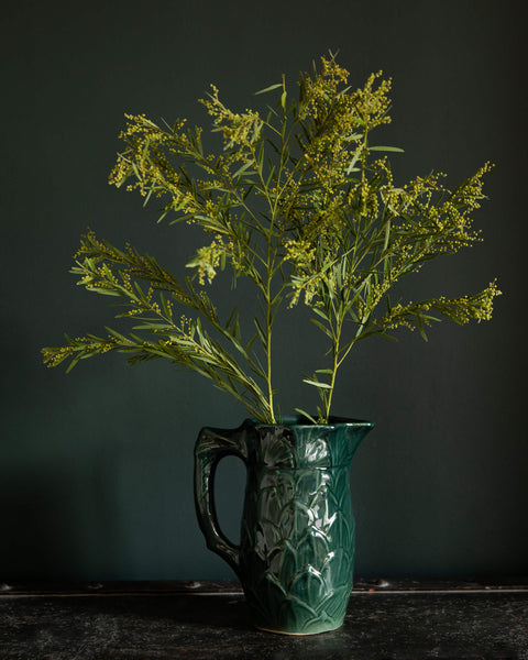 Leaf Jug - Secret Green