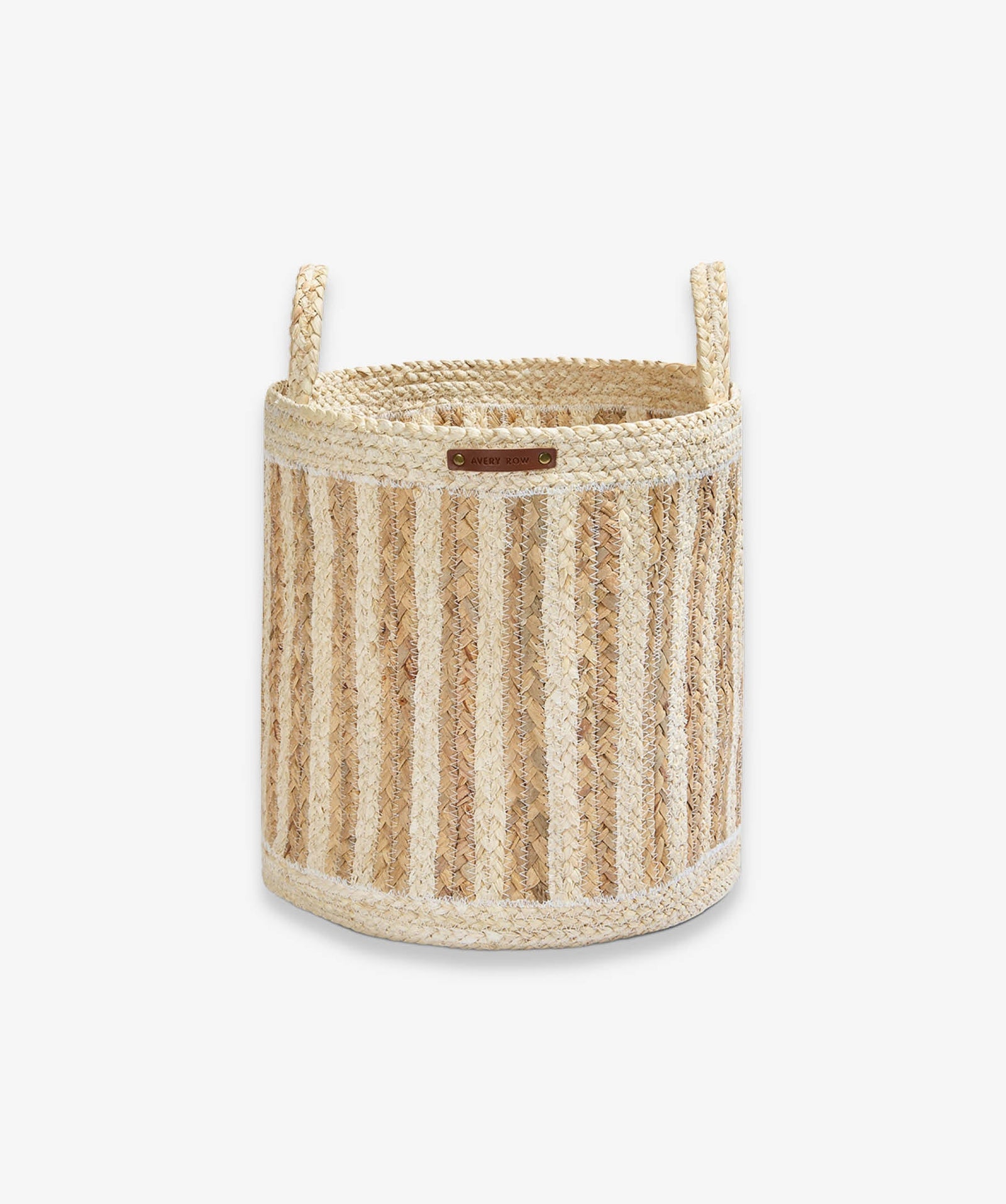 Maize Stripe Storage Basket Set of 3 - Natural