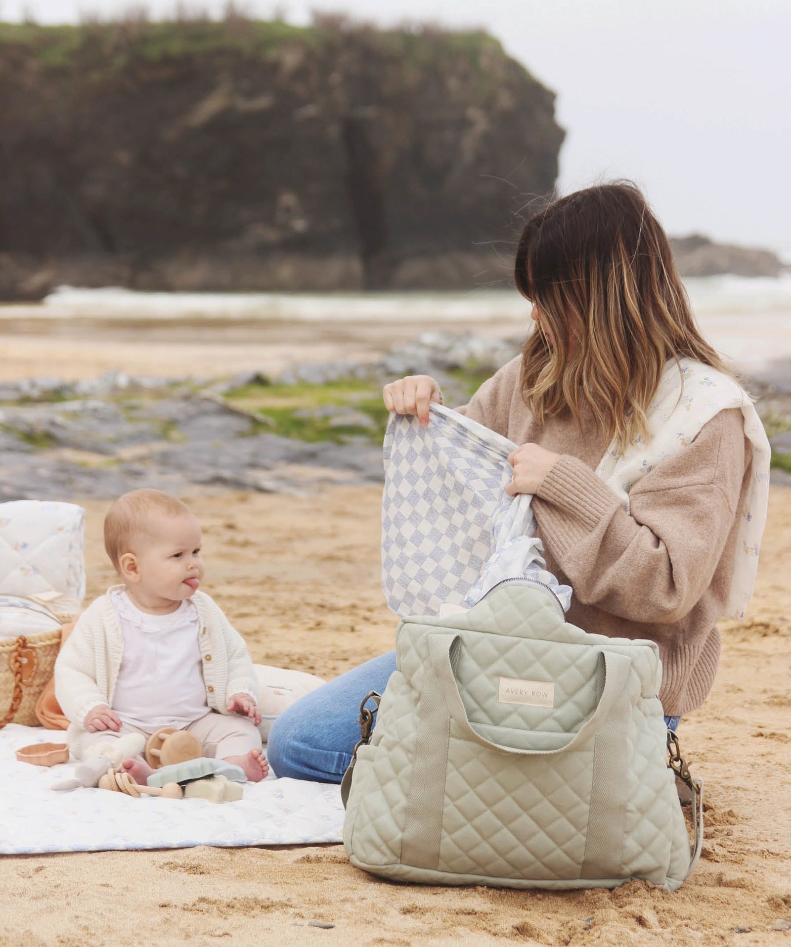 Baby Changing Bag - Sage