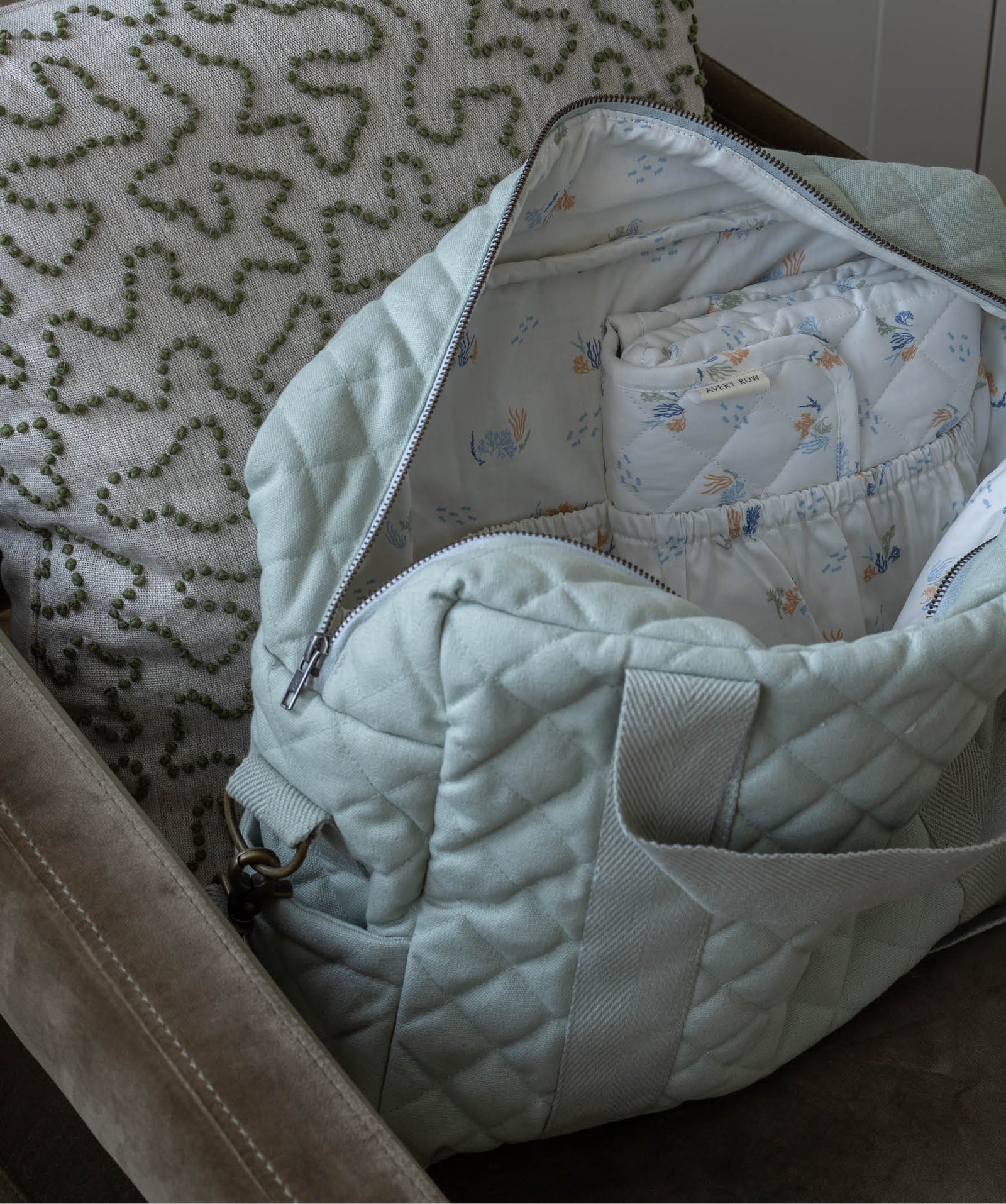 Baby Changing Bag - Sage