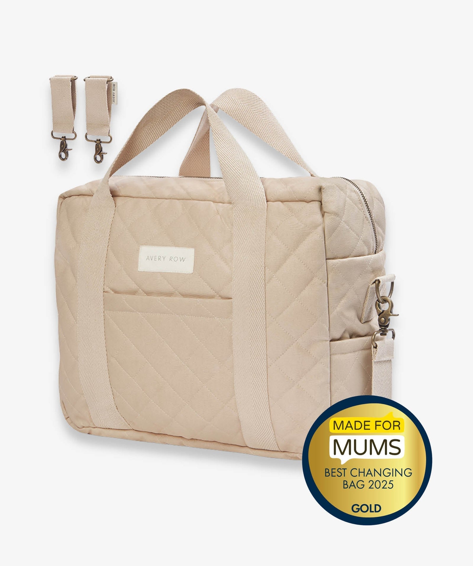 Baby Changing Bag - Natural