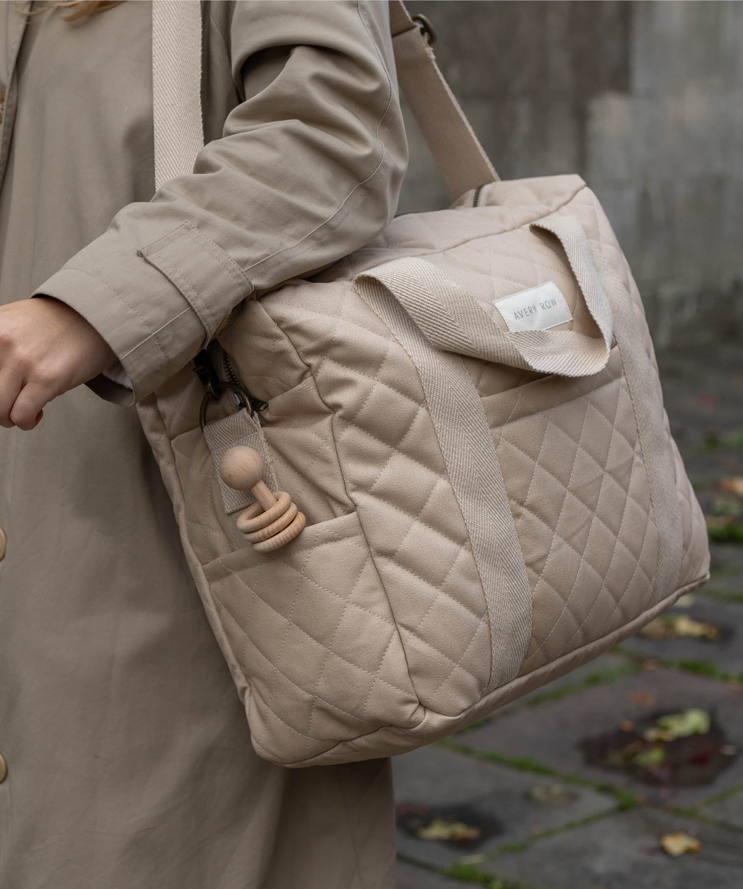 Baby Changing Bag - Natural