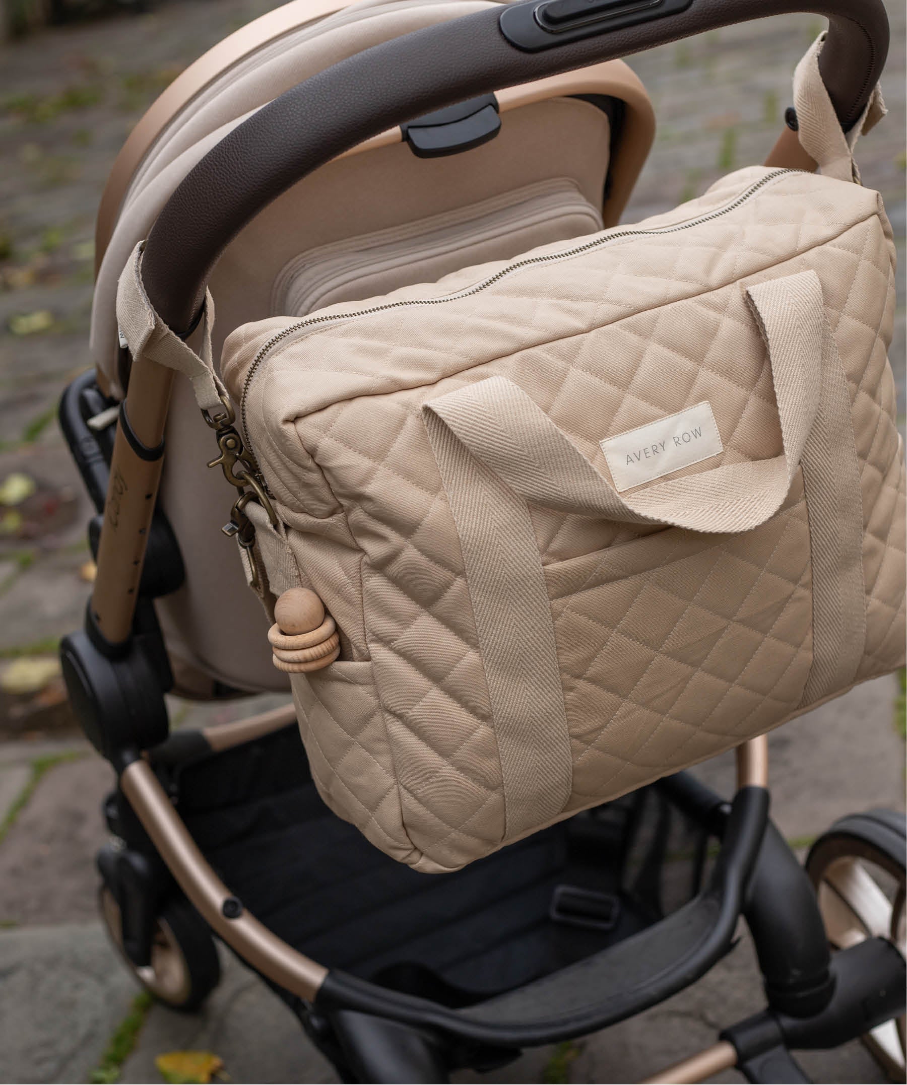 Baby Changing Bag - Natural