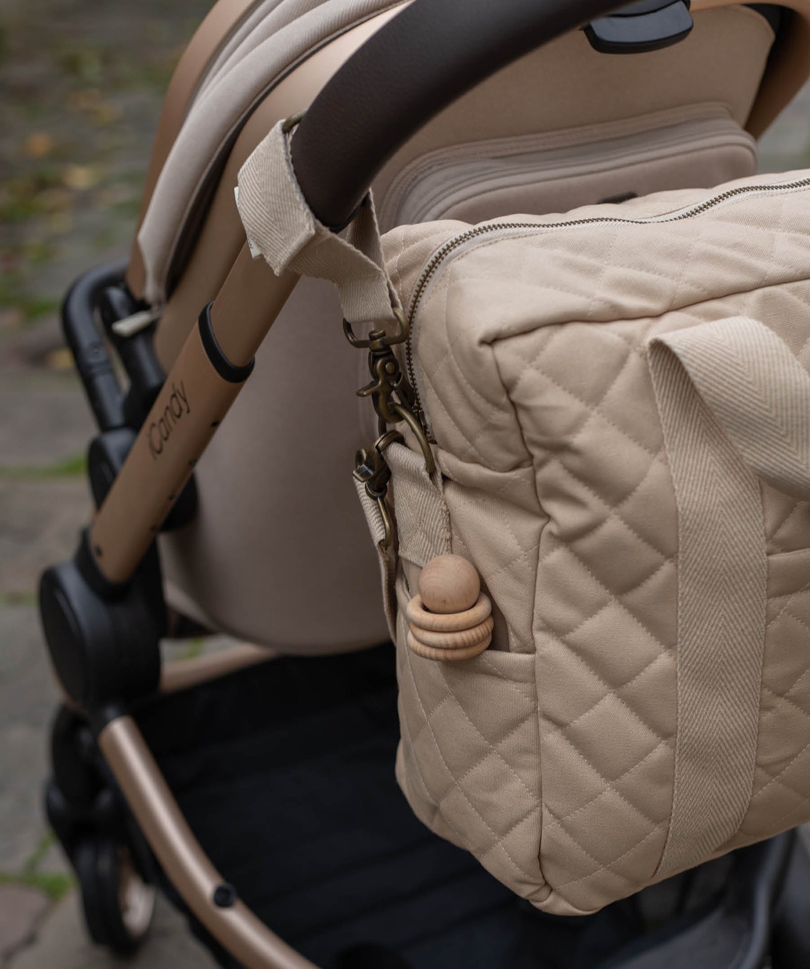 Baby Changing Bag - Natural