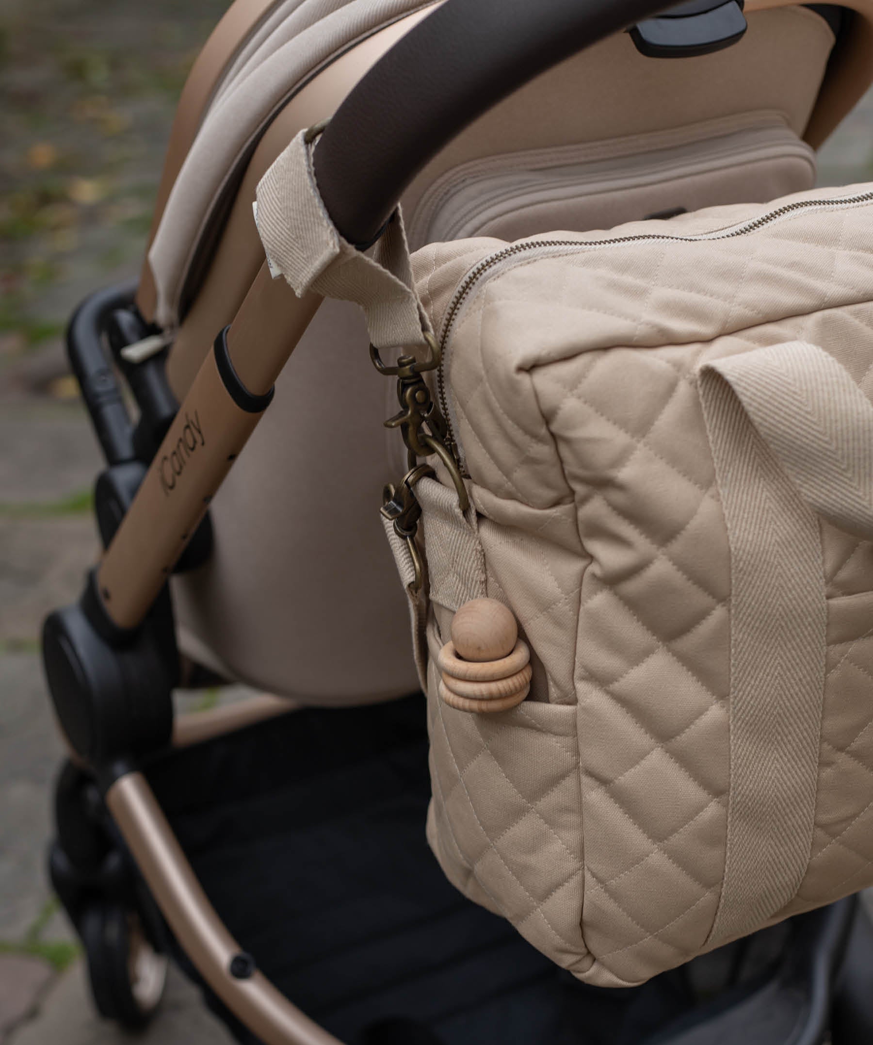 Baby Changing Bag - Natural