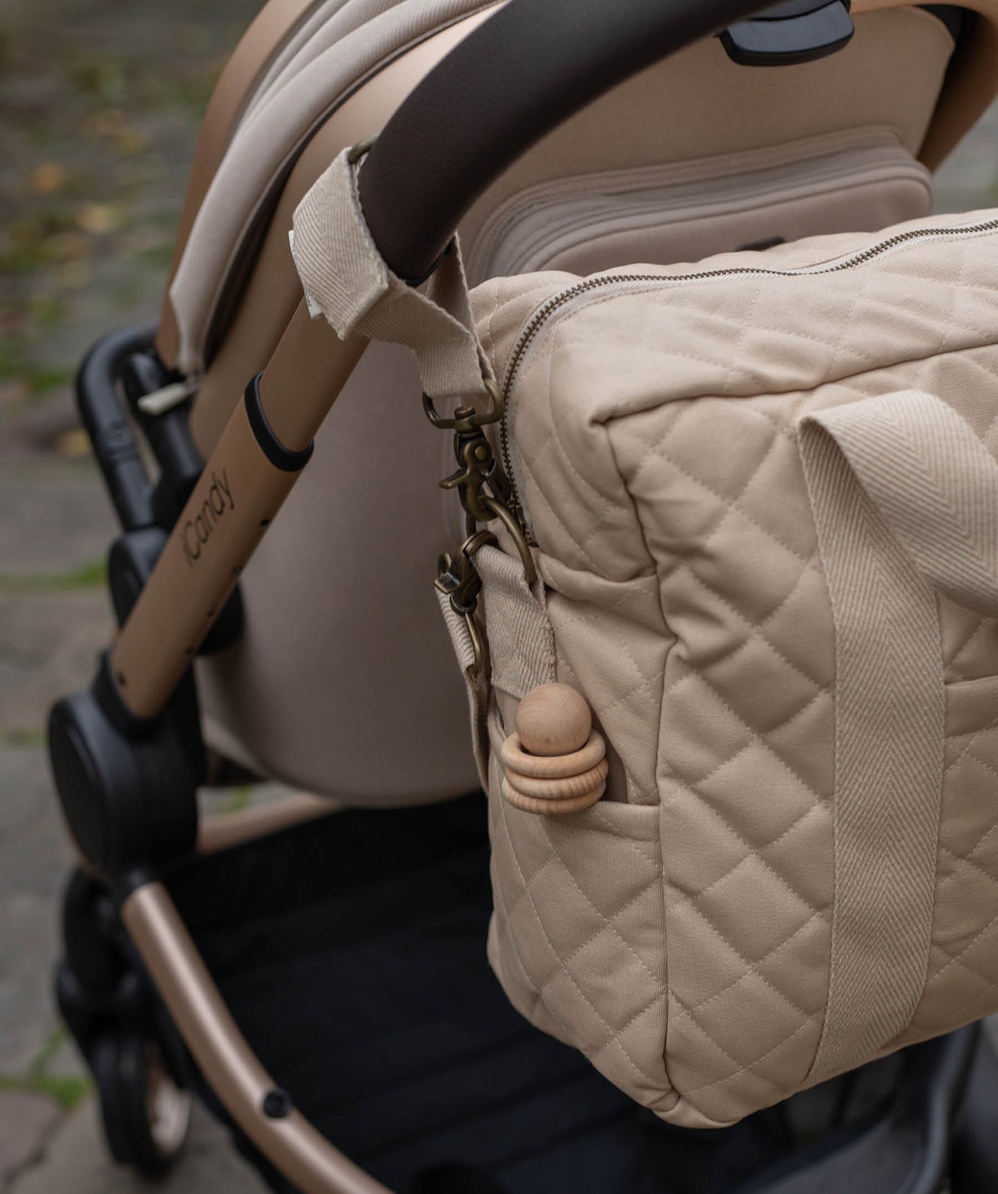 Baby Changing Bag - Natural