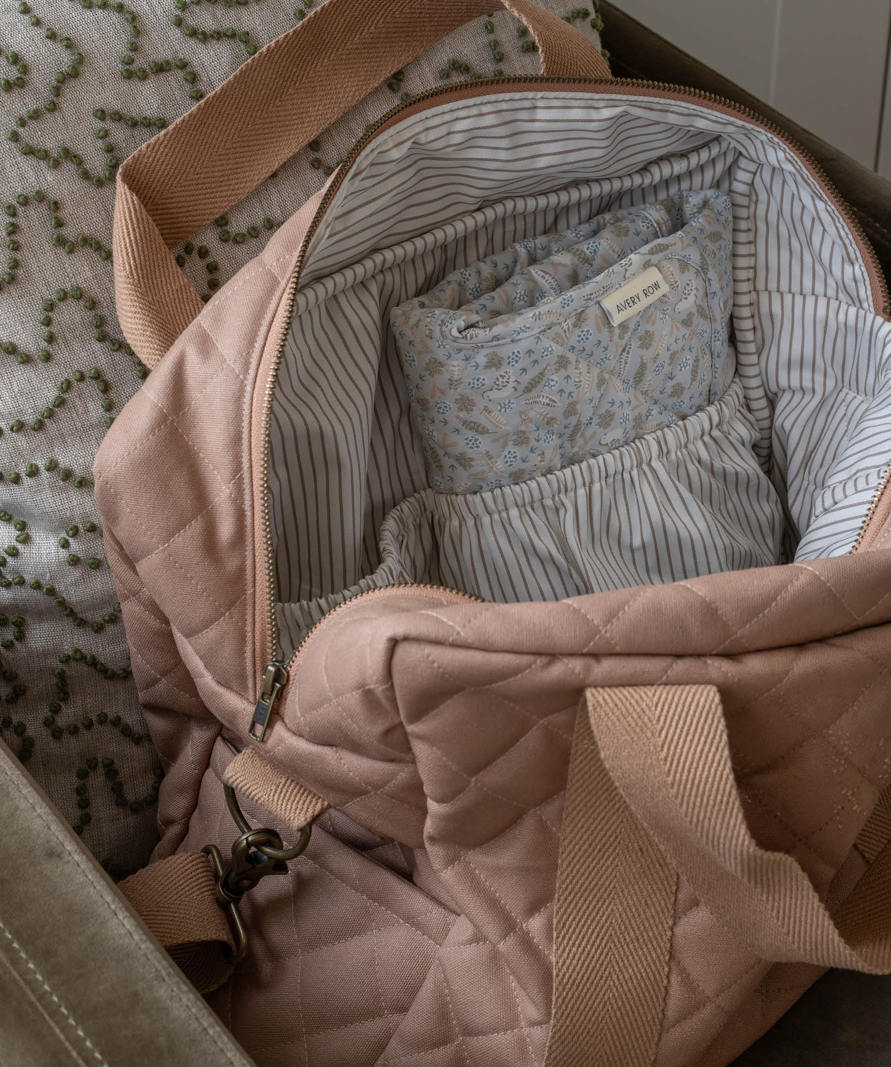 Baby Changing Bag - Latte