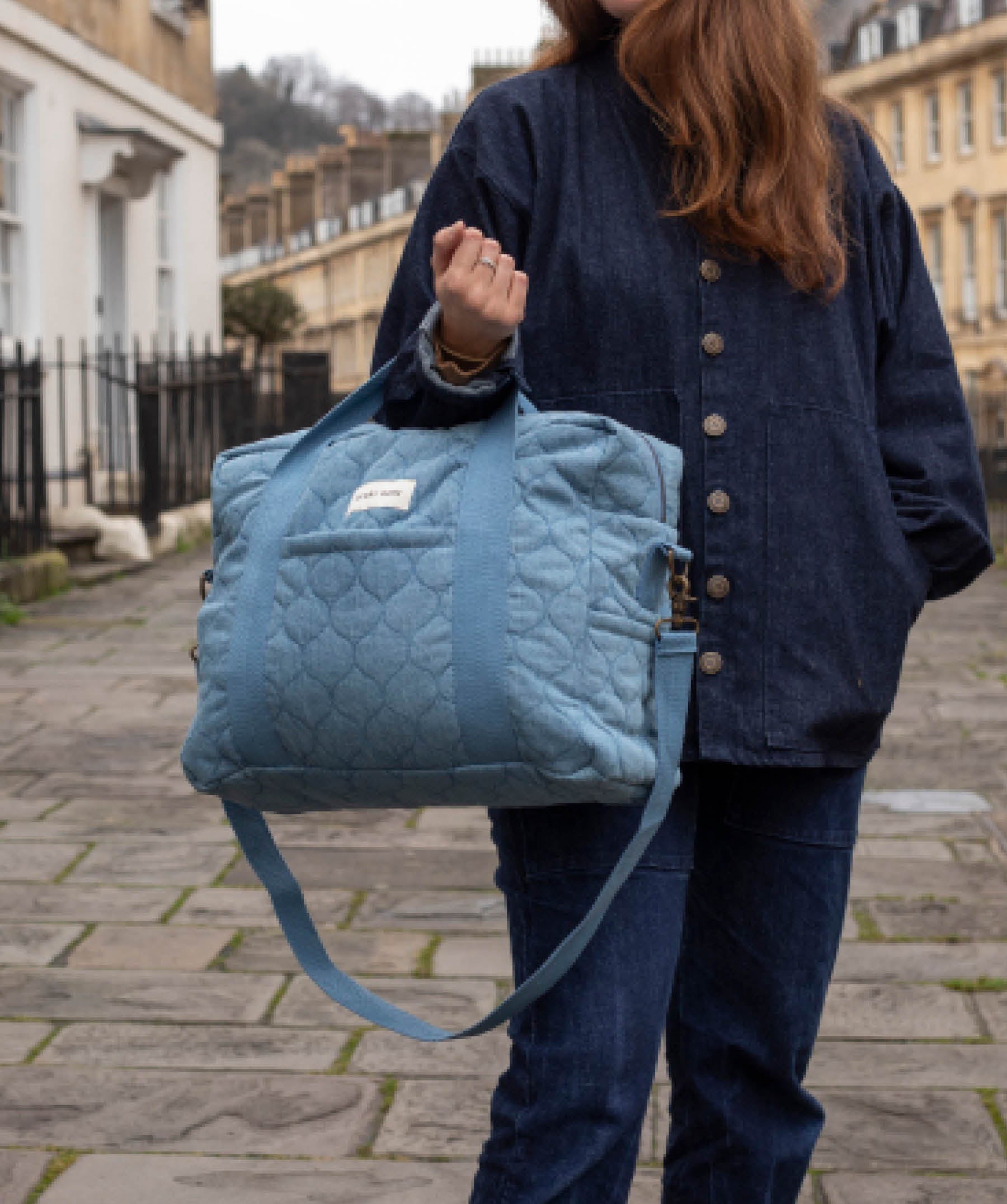 Baby Changing Bag - Denim