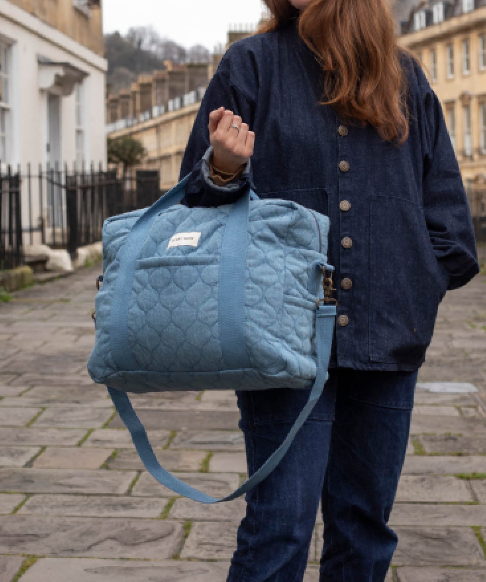 Baby Changing Bag - Denim
