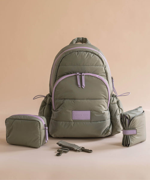 Baby Changing Backpack - Olive