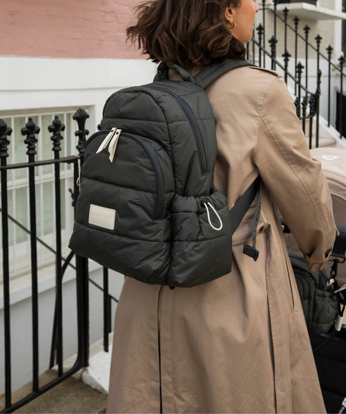 Baby Changing Backpack - Soft Black