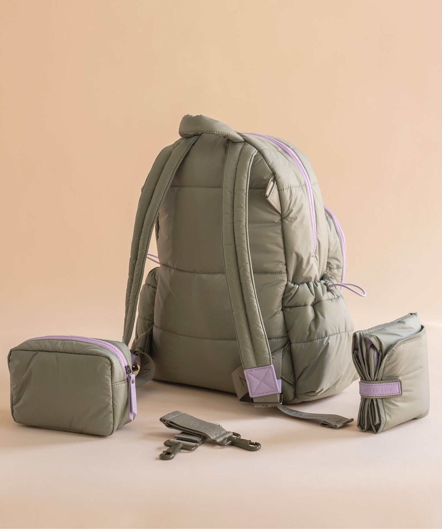 Baby Changing Backpack - Olive