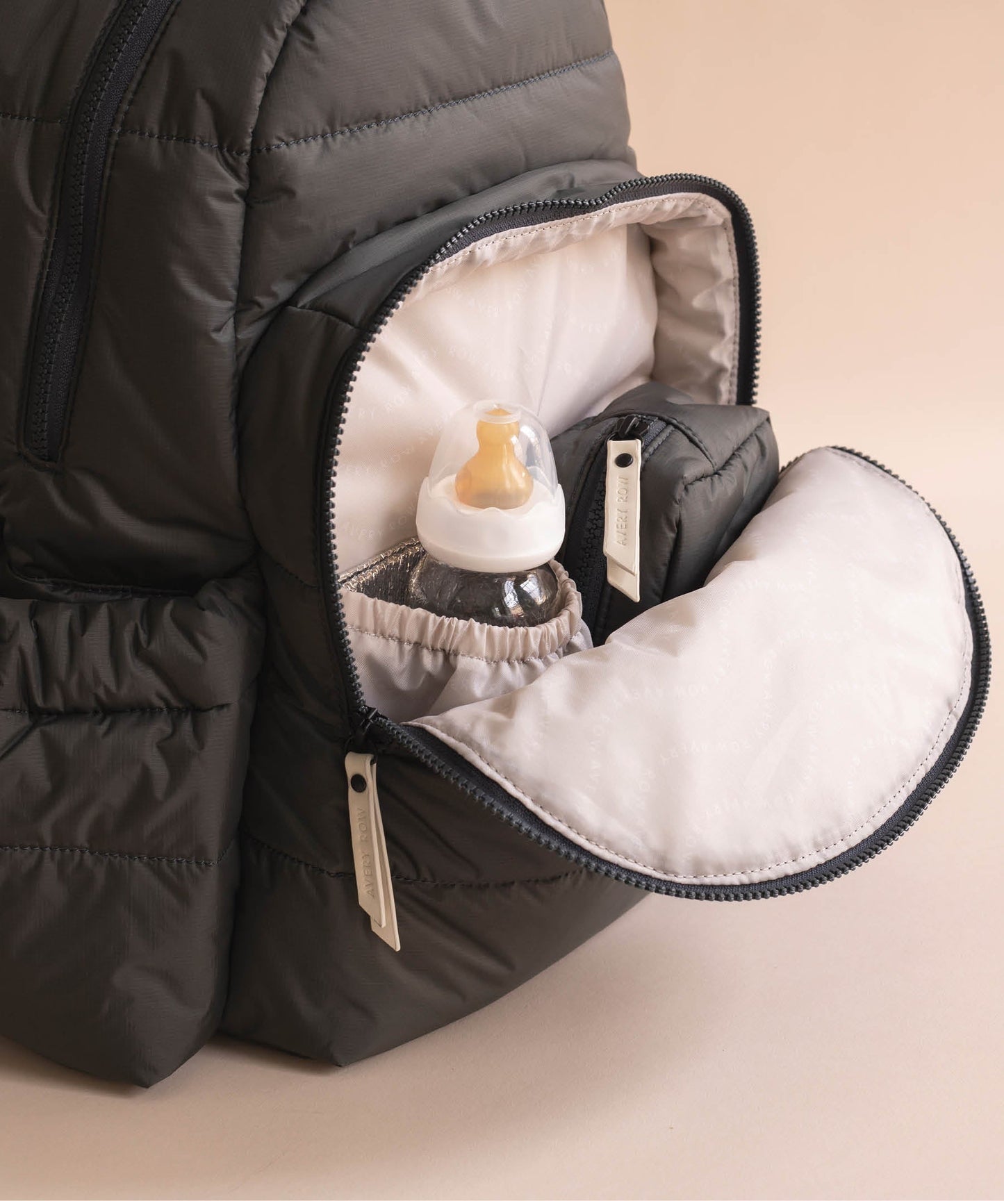Baby Changing Backpack - Soft Black