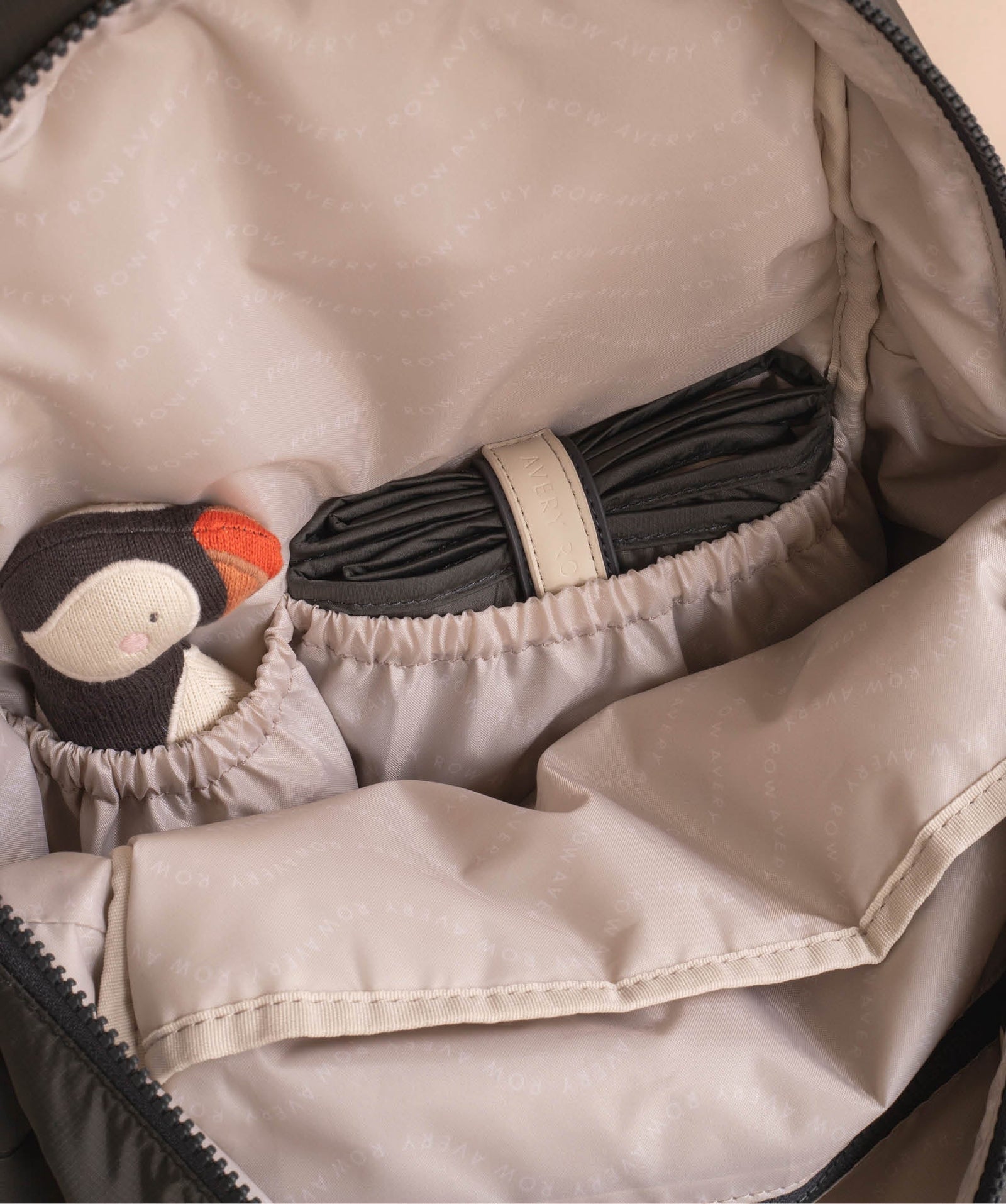 Baby Changing Backpack - Soft Black