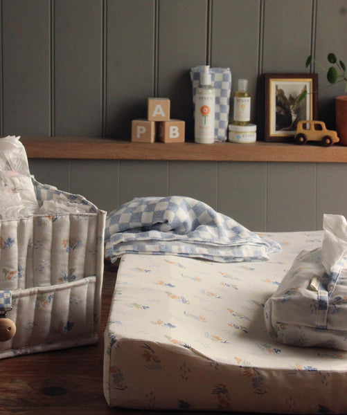 Baby Changing Mat Cover - Coastline