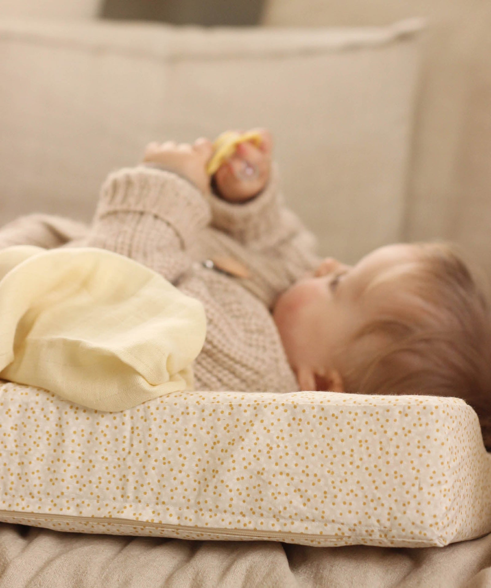 Baby Changing Mat Cover - Daisy Meadow