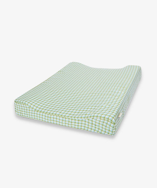 Baby Changing Mat - Greenhouse Gingham