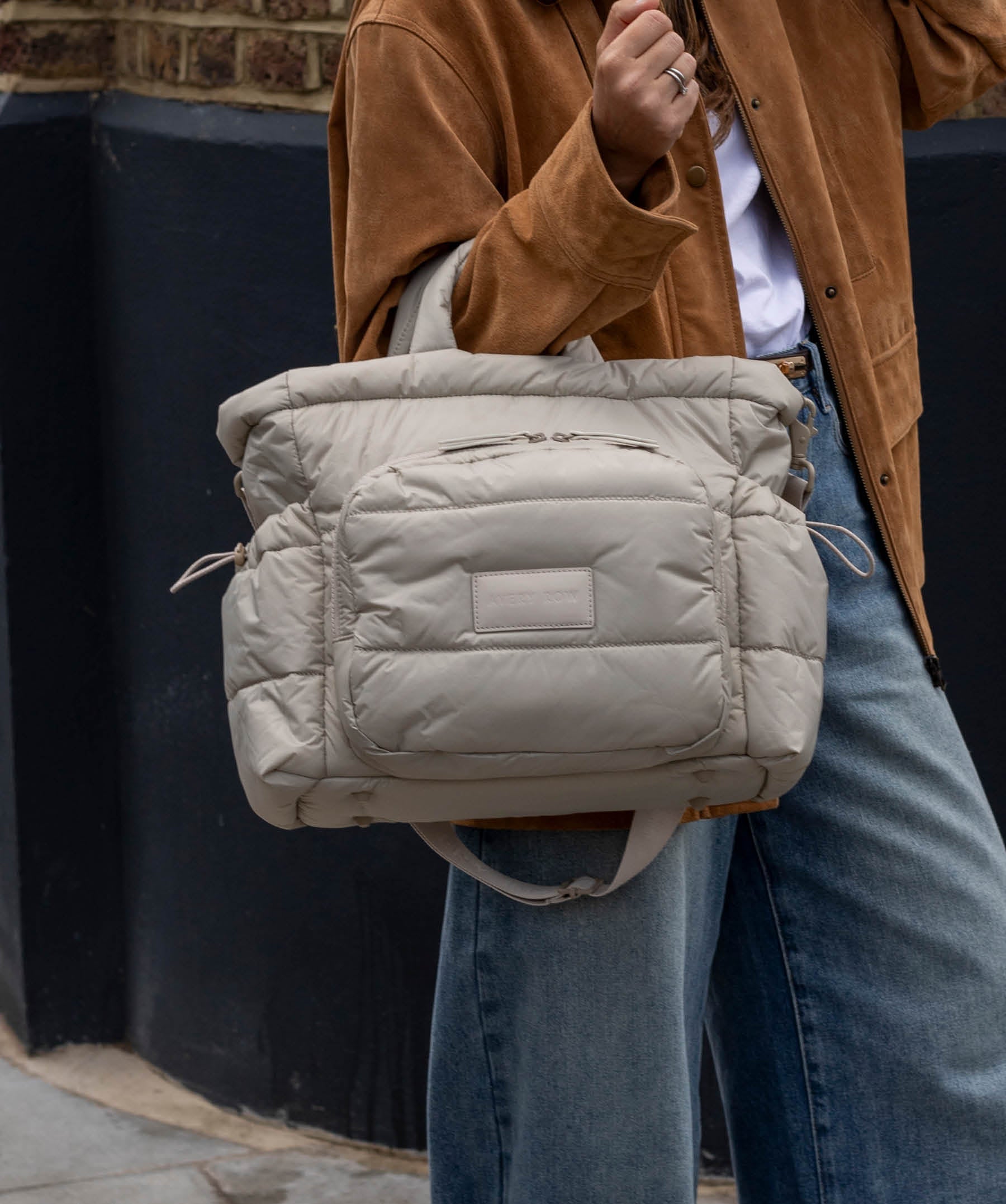 Baby Changing Tote Bag - Oyster