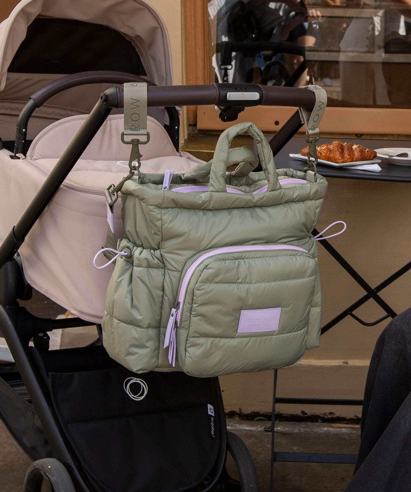 Baby Changing Tote Bag - Olive
