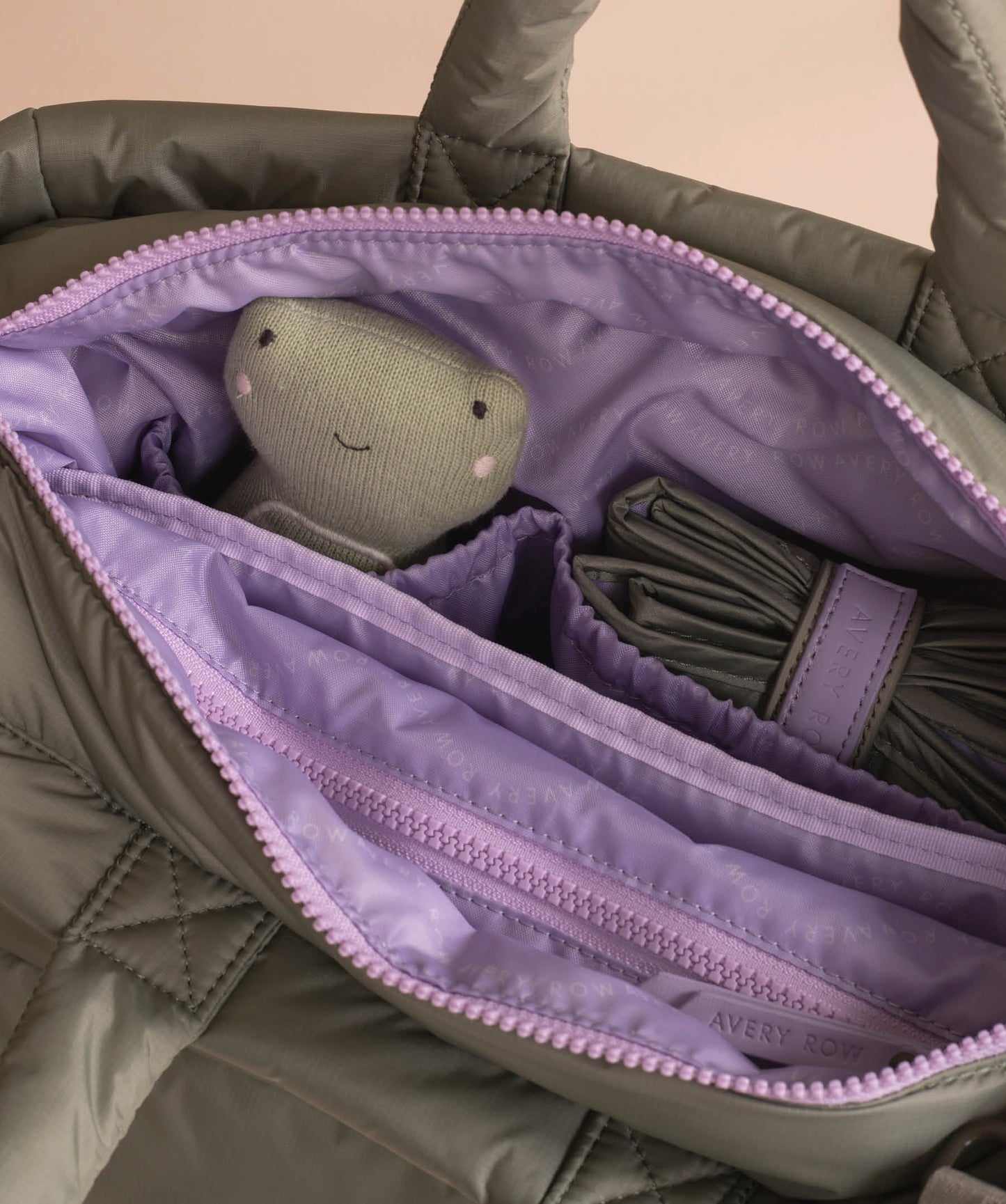 Baby Changing Tote Bag - Olive