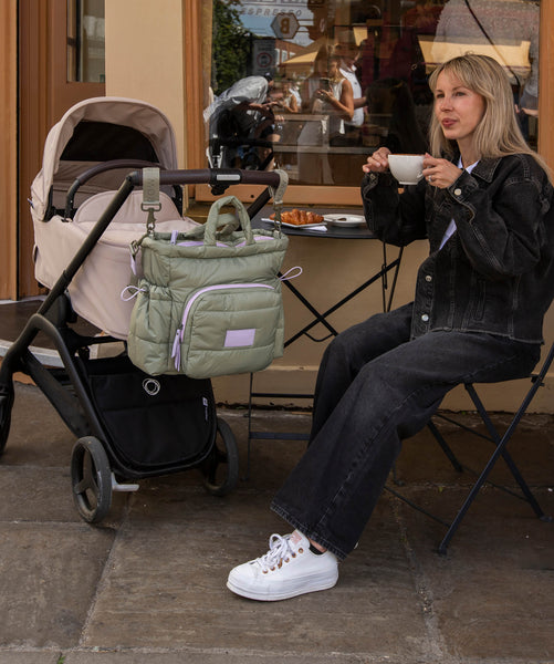 Baby Changing Tote Bag - Olive