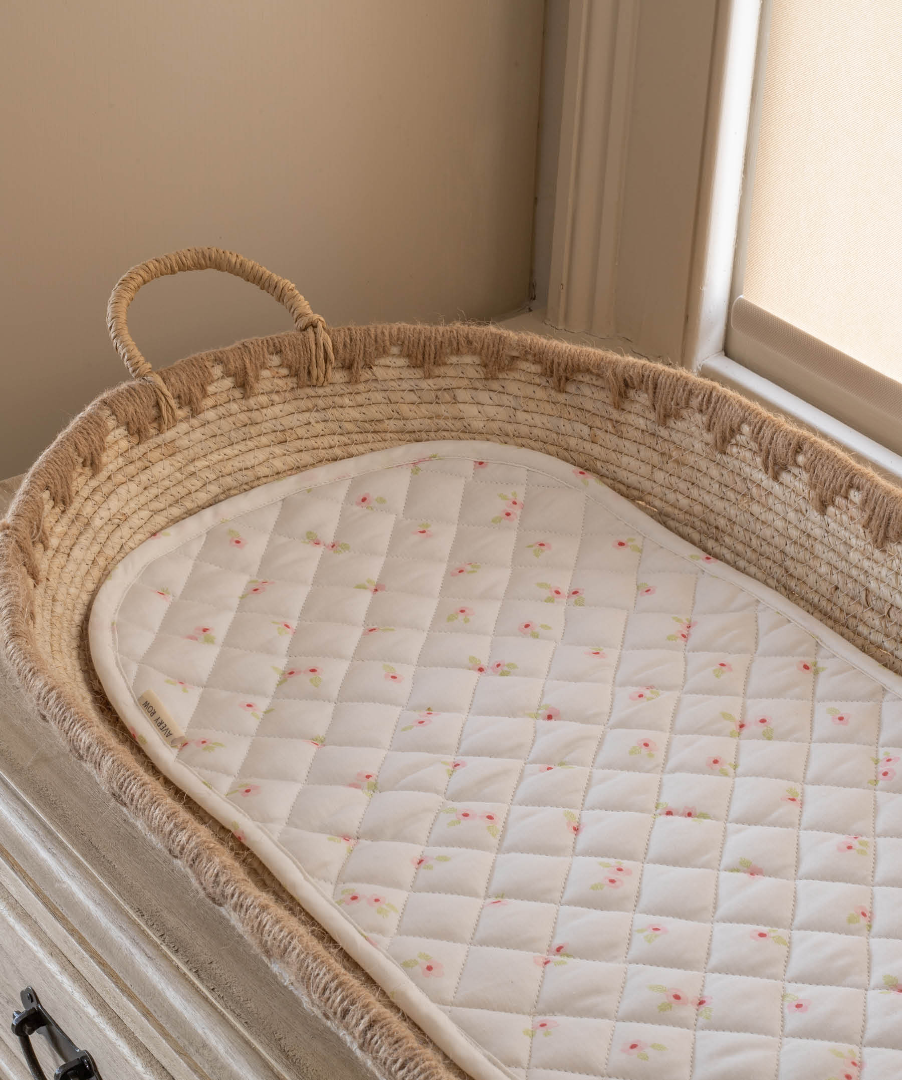 Changing Basket Cotton Liner - Anemone