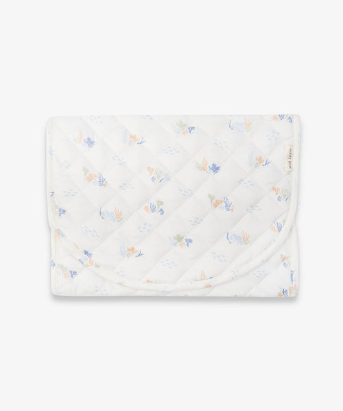 Changing Basket Cotton Liner - Coastline