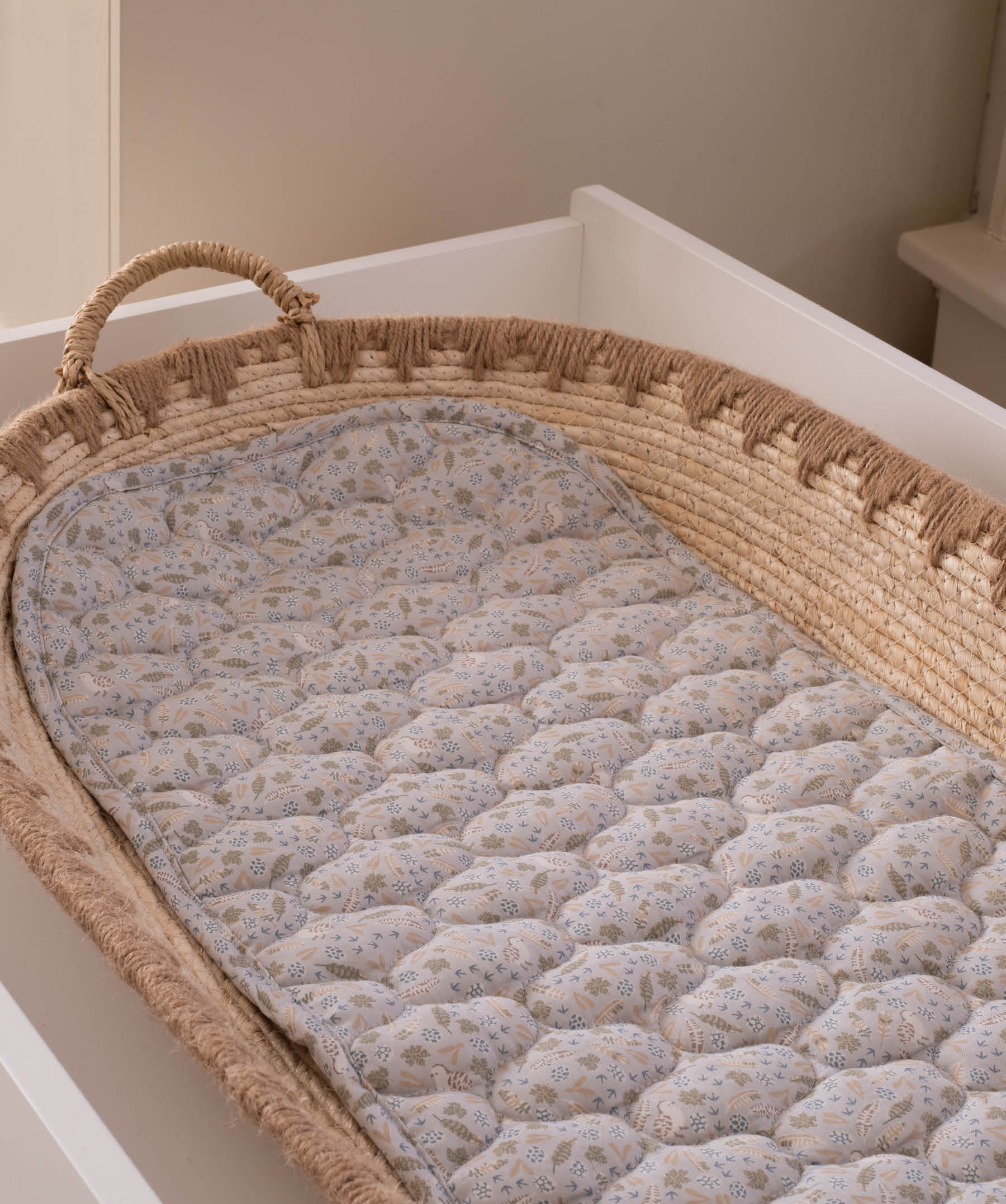 Changing Basket Cotton Liner - Nature Trail